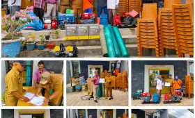 Penyerahan barang kepada masyarakat kegiatan Pro Bebaya Kelurahan Loa Buah Tahun 2022