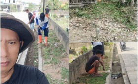 Gotong Royong Rutin RT.01 Kegiatan Probebaya Tahun 2024