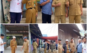 Peninjauan Pengerjaan Semenisasi Kegiatan Probebaya 2024 di RT 5 dan RT 7 Kelurahan Loa Buah