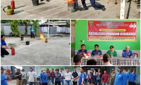 Giat Probebaya 2024 Kelurahan Loa Buah (Sosialisasi Pemadam Kebakaran Oleh Pokmas Bersama)