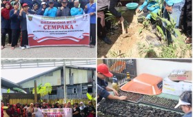 GIAT PROBEBAYA 2024 KELURAHAN LOA BUAH (Media Tanam dan Bibit Tanaman Untuk Dasawisma Oleh Pokmas Bersama)