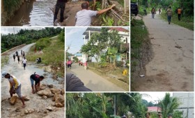 Gotong Royong Serentak RT 3, 5, 9, 10, 18, dan 19  Kelurahan Loa Buah